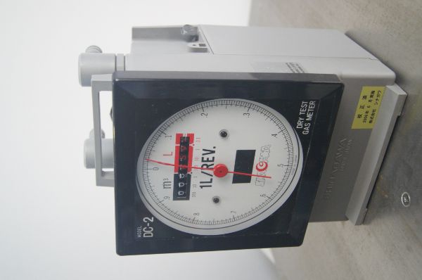 乾式ガスメーター　腐蝕性ガス測定用ガスメーター